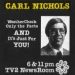 Carl Nichols Fan Mail Address
