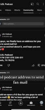 Mabel Ya Fan Mail Address